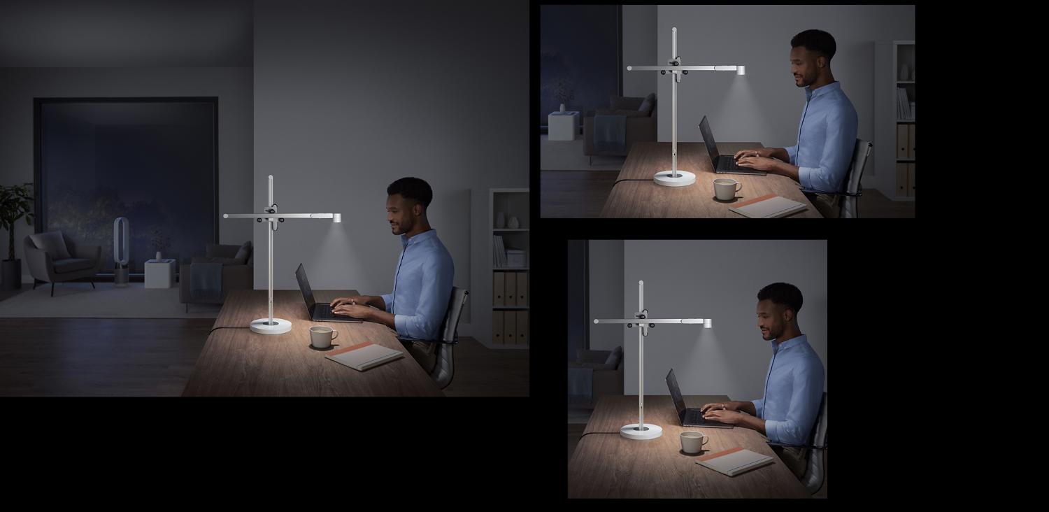 Dyson Solarcycle desk light lighting laptop